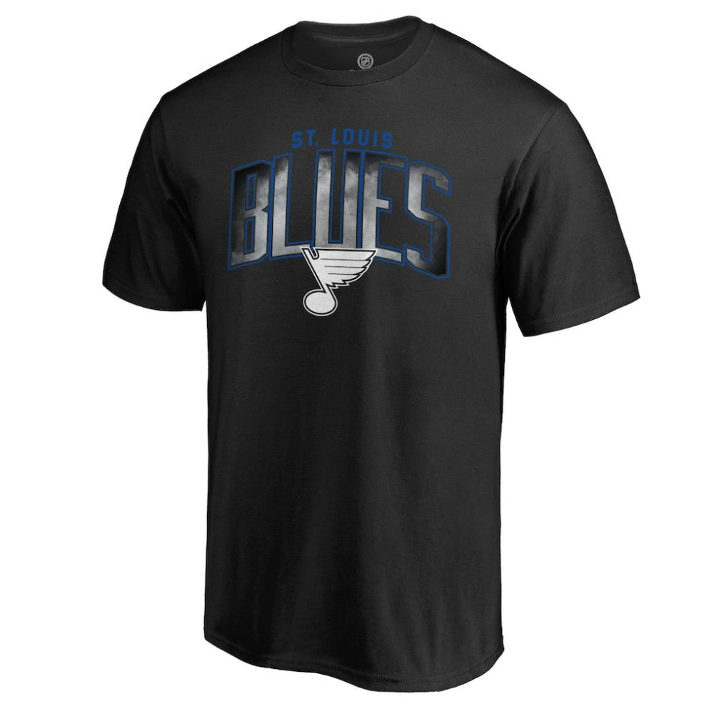 St. Louis Blues Arch Smoke T-Shirt Black