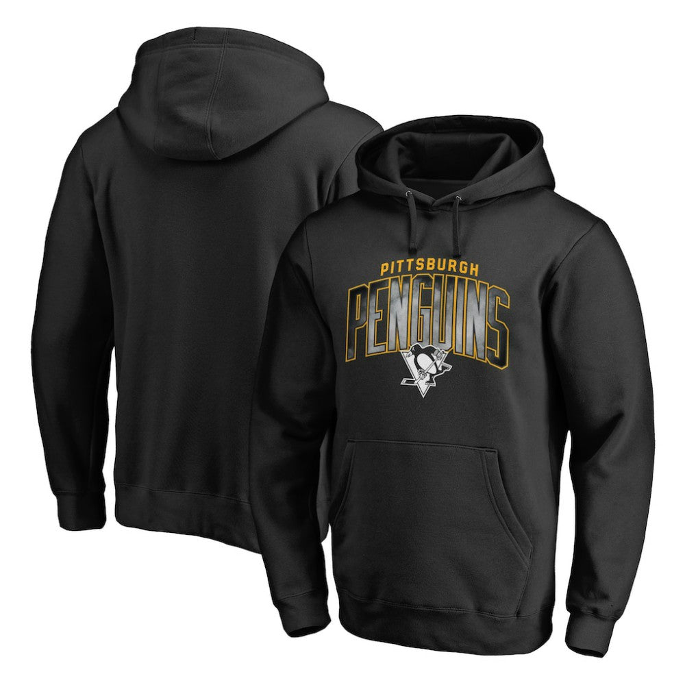 Pittsburgh Penguins Arch Smoke Pullover Hoodie Black