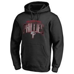 Philadelphia Phillies Arch Smoke Pullover Hoodie - Black