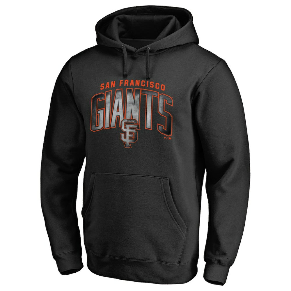San Francisco Giants Arch Smoke Pullover Hoodie - Black