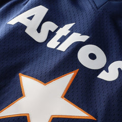Nolan Ryan Houston Astros Cooperstown Collection Big & Tall Mesh Batting Practice Jersey - Navy | Mitchell & Ness