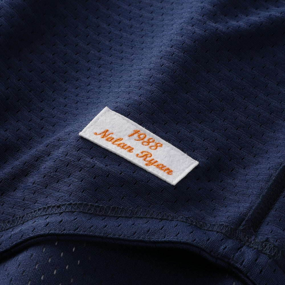 Nolan Ryan Houston Astros Cooperstown Collection Big & Tall Mesh Batting Practice Jersey - Navy | Mitchell & Ness