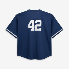 Mariano Rivera New York Yankees Mitchell & Ness Cooperstown Collection Big & Tall Mesh Batting Practice Jersey - Navy | New Era