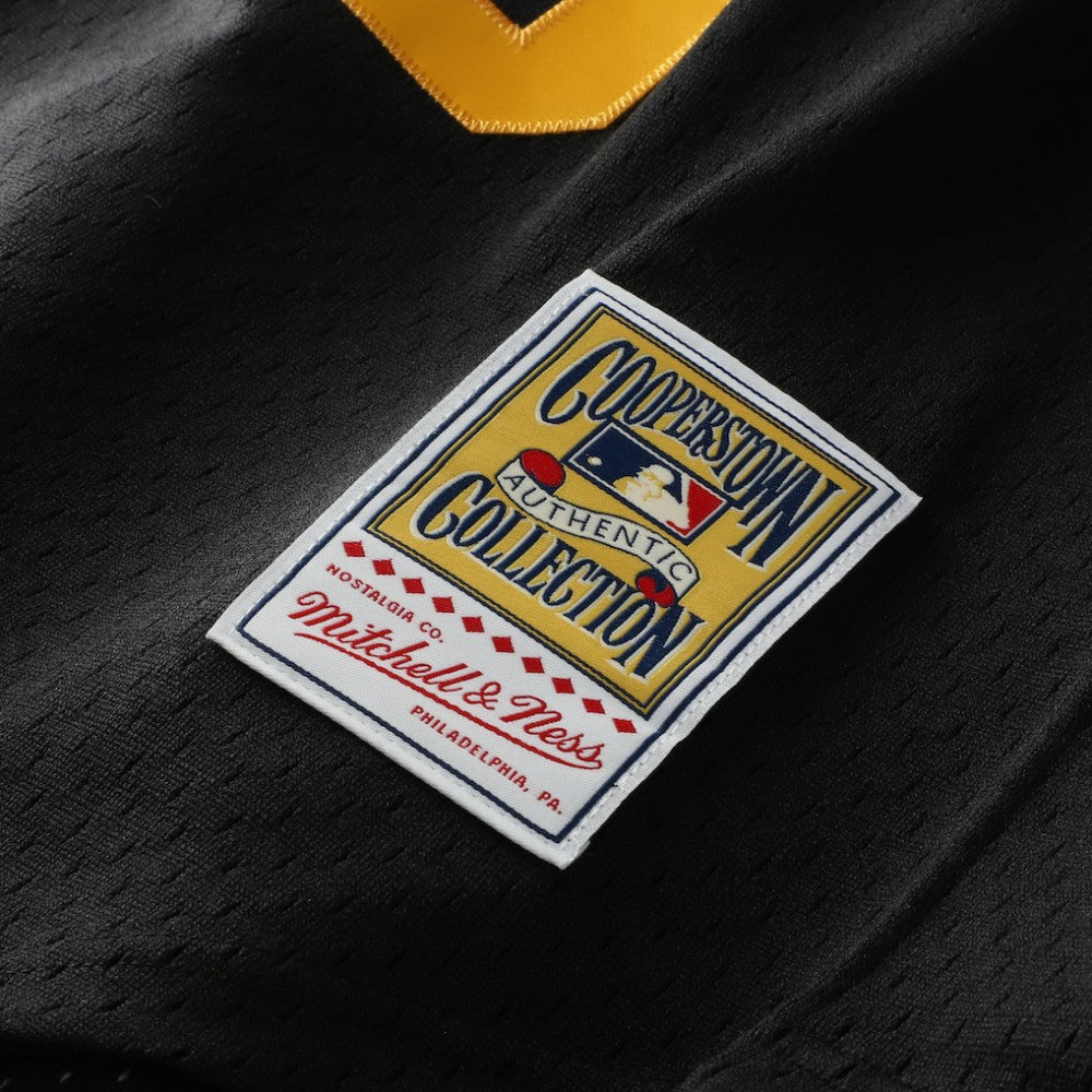 Willie Stargell Pittsburgh Pirates Cooperstown Collection Big & Tall Mesh Batting Practice Jersey - Black | Mitchell & Ness
