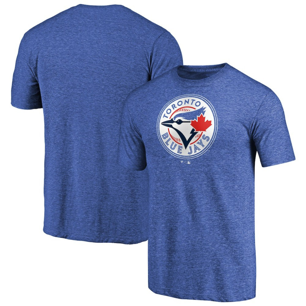 Toronto Blue Jays Team Wordmark Tri-Blend T-Shirt - Royal