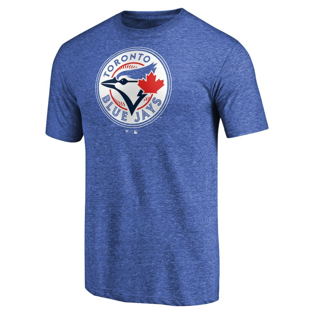Toronto Blue Jays Team Wordmark Tri-Blend T-Shirt - Royal