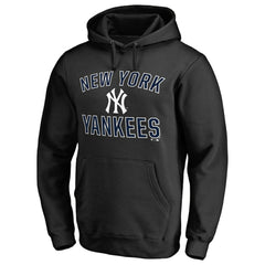 New York Yankees Team Victory Arch Pullover Hoodie - Black