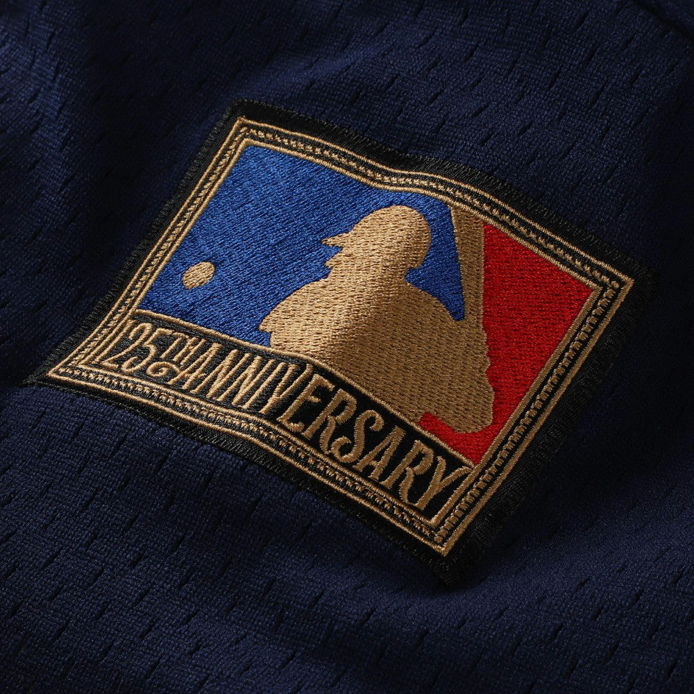 Bo Jackson California Angels Cooperstown Collection Mesh Batting Practice Button-Up Jersey - Navy | Mitchell & Ness