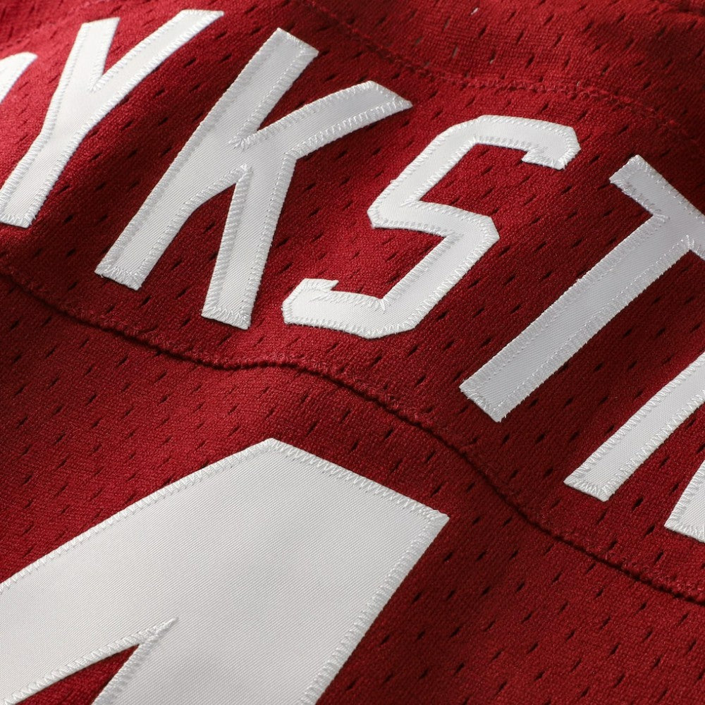 Lenny Dykstra Philadelphia Phillies Youth Cooperstown Collection Mesh Batting Practice Jersey - Burgundy | Mitchell & Ness