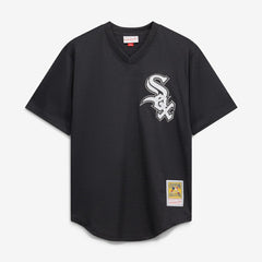 Bo Jackson Chicago White Sox Youth Cooperstown Collection Mesh Batting Practice Jersey - Black | Mitchell & Ness
