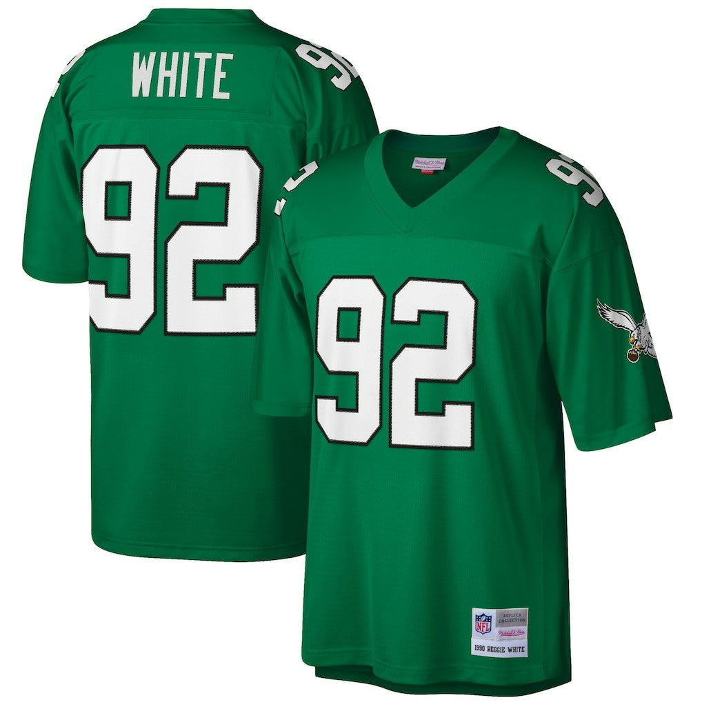 Reggie White Philadelphia Eagles Big & Tall 1990 Retired Player Replica Jersey - Kelly Green online