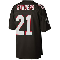 Deion Sanders Atlanta Falcons Big & Tall 1992 Retired Player Replica Jersey - Black sale