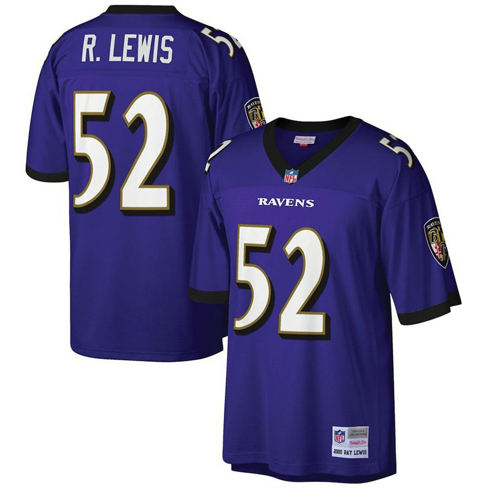 Ray Lewis Baltimore Ravens Big & Tall 2000 Retired Player Replica Jersey - Purple online