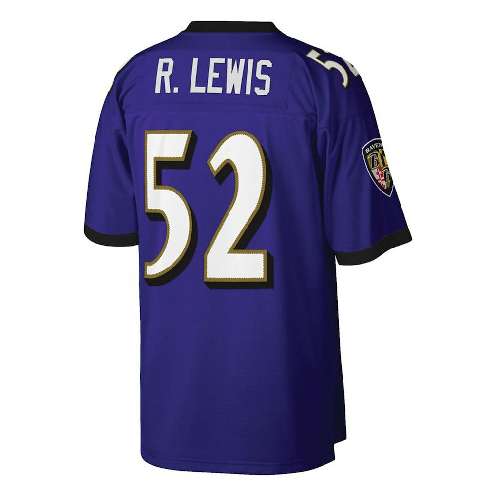 Ray Lewis Baltimore Ravens Big & Tall 2000 Retired Player Replica Jersey - Purple online