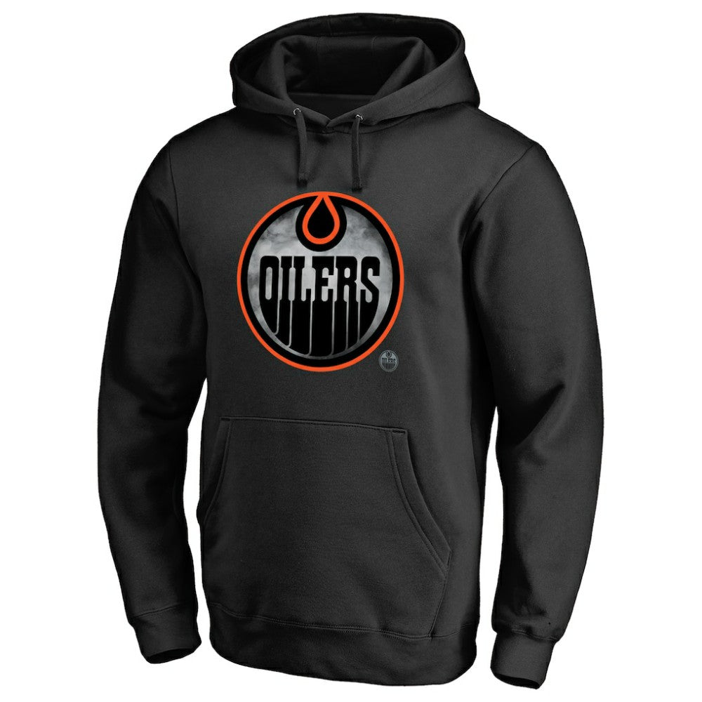 Edmonton Oilers Core Smoke Pullover Hoodie Black