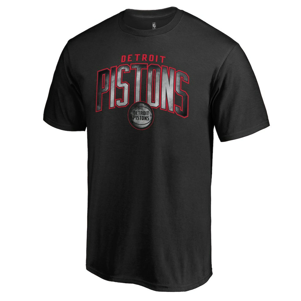 Detroit Pistons Arch Smoke T-Shirt sale - Black outlet
