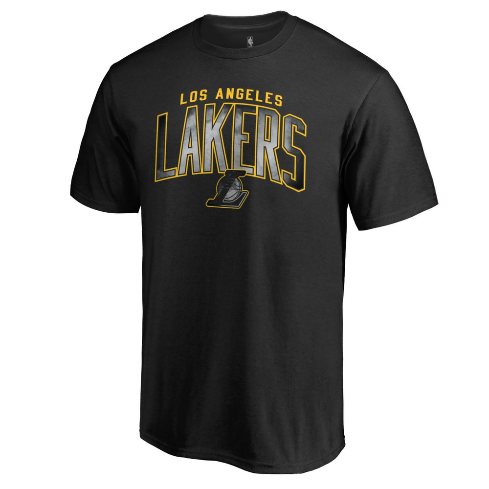 Los Angeles Lakers Arch Smoke T-Shirt - Black discount