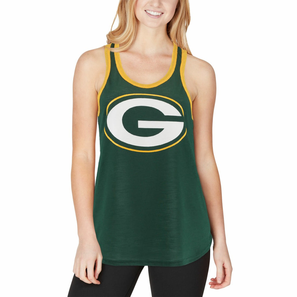 Green Bay Packers G-III 4Her by Carl Banks Women's Tater Tank Top - Green for sale