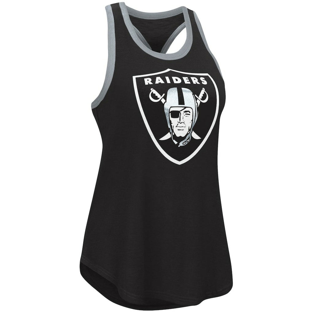 Las Vegas Raiders G-III 4Her by Carl Banks Women's Tater Tank Top - Black for sale