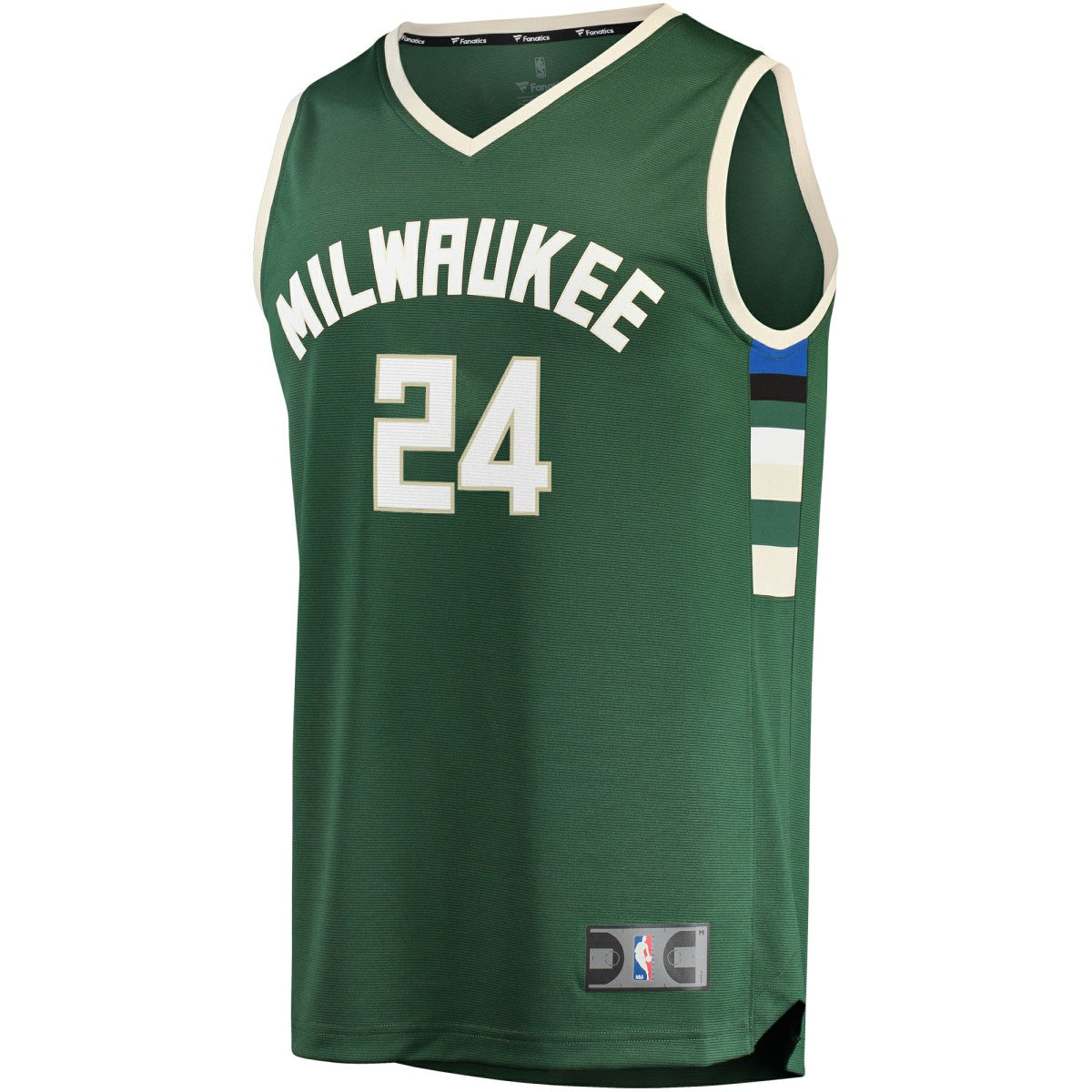 Pat Connaughton Milwaukee Bucks Fast Break Replica Jersey - Icon Edition - Hunter Green | Fanatics for sale