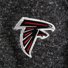 Atlanta Falcons Antigua Fortune Quarter-Zip Pullover Jacket - Heather Black outlet