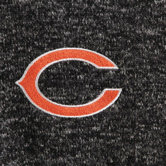 Chicago Bears Antigua Fortune Quarter-Zip Pullover Jacket - Heather Black on sale