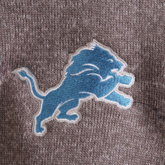 Detroit Lions Antigua Fortune Quarter-Zip Pullover Jacket - Charcoal discount