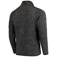Kansas City Chiefs Antigua Fortune Quarter-Zip Pullover Jacket - Heather Black sale