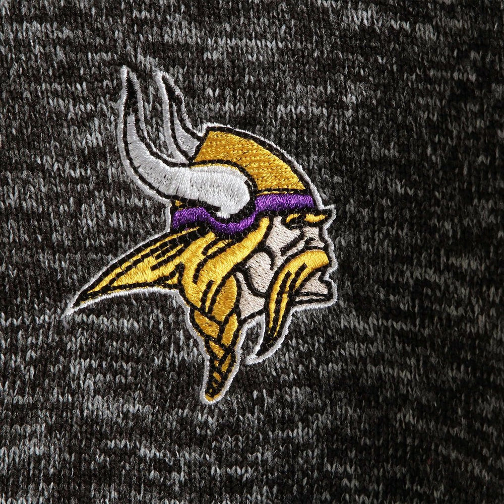 Minnesota Vikings Antigua Fortune Quarter-Zip Pullover Jacket - Heather Black online