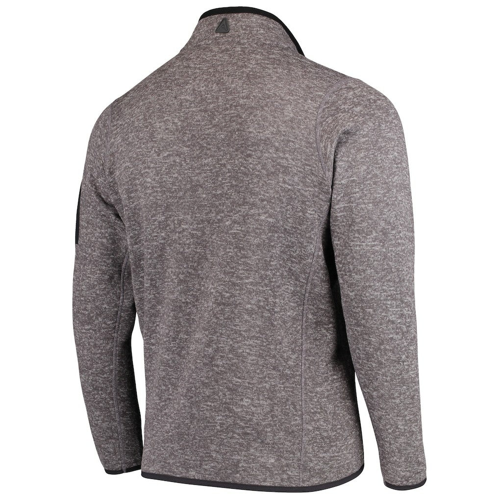 Philadelphia Eagles Antigua Fortune Quarter-Zip Pullover Jacket - Charcoal online