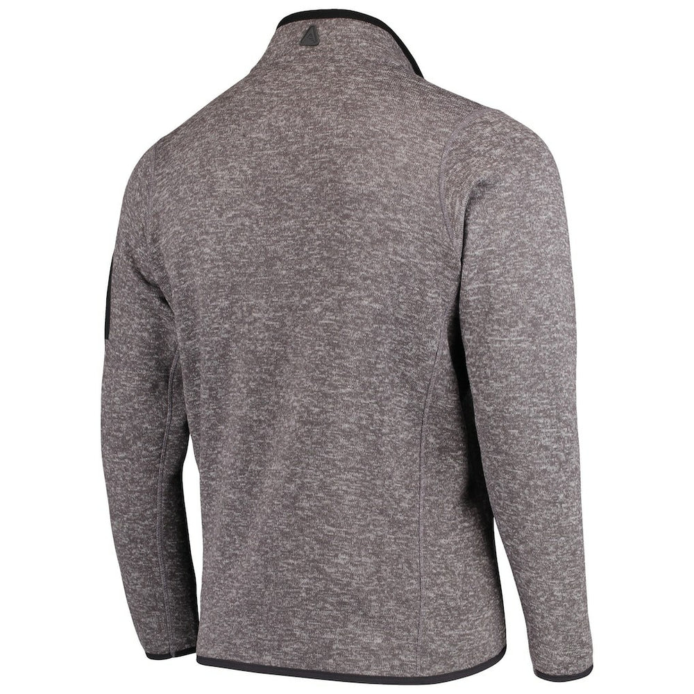 Philadelphia Eagles Antigua Fortune Quarter-Zip Pullover Jacket - Charcoal online
