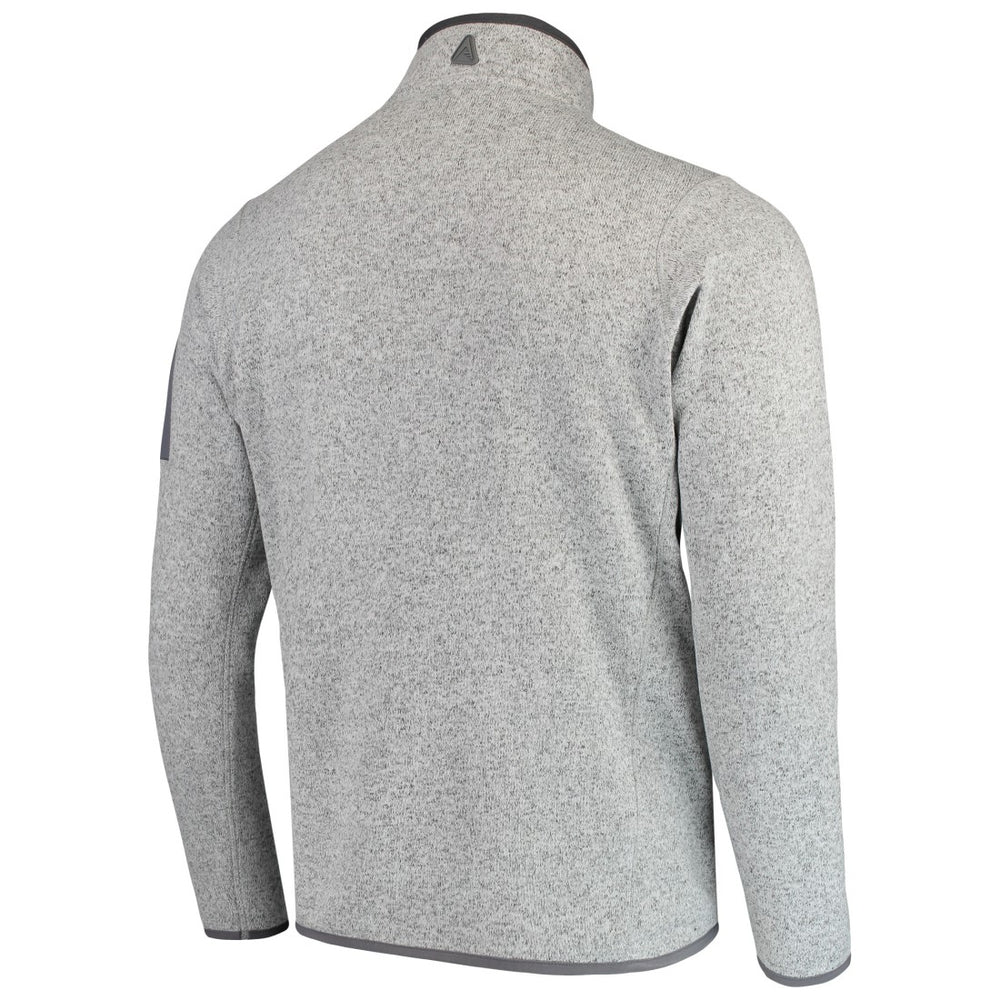 Tampa Bay Buccaneers Antigua Fortune Quarter-Zip Pullover Jacket - Heather Black sale