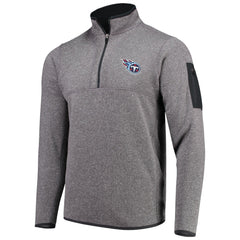 Tennessee Titans Antigua Fortune Quarter-Zip Pullover Jacket - Charcoal online