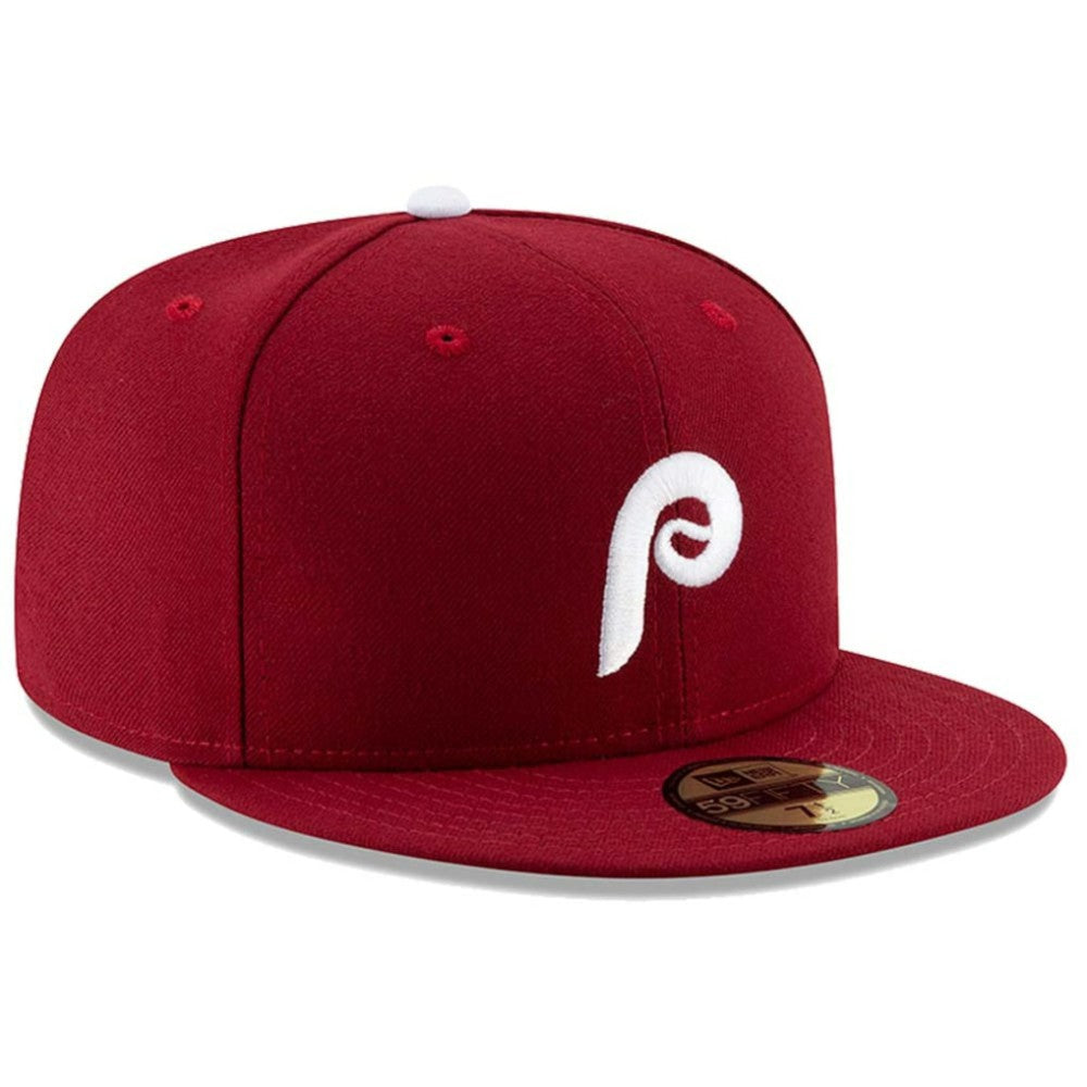 Philadelphia Phillies Alternate 2 Authentic Collection On-Field 59FIFTY Fitted Hat - Maroon | New Era