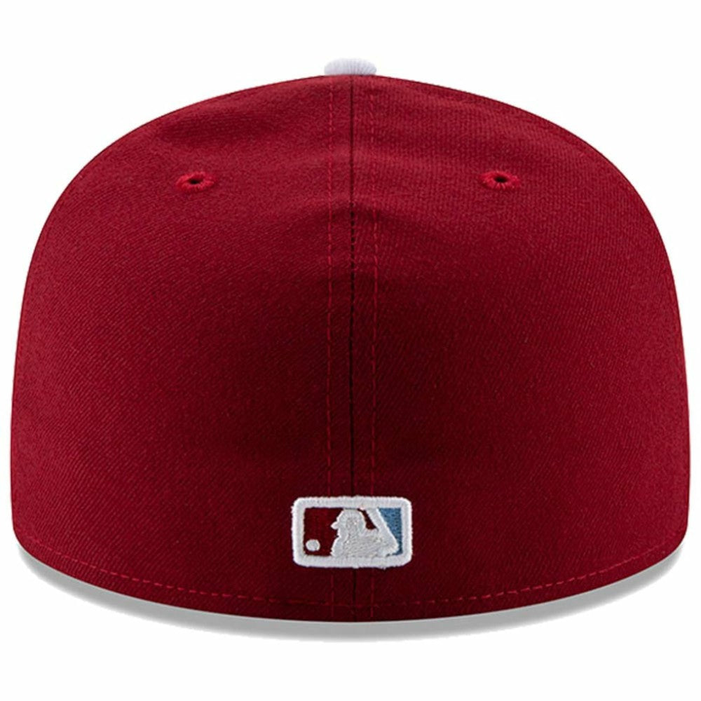Philadelphia Phillies Alternate 2 Authentic Collection On-Field 59FIFTY Fitted Hat - Maroon | New Era