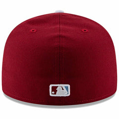Philadelphia Phillies Alternate 2 Authentic Collection On-Field 59FIFTY Fitted Hat - Maroon | New Era