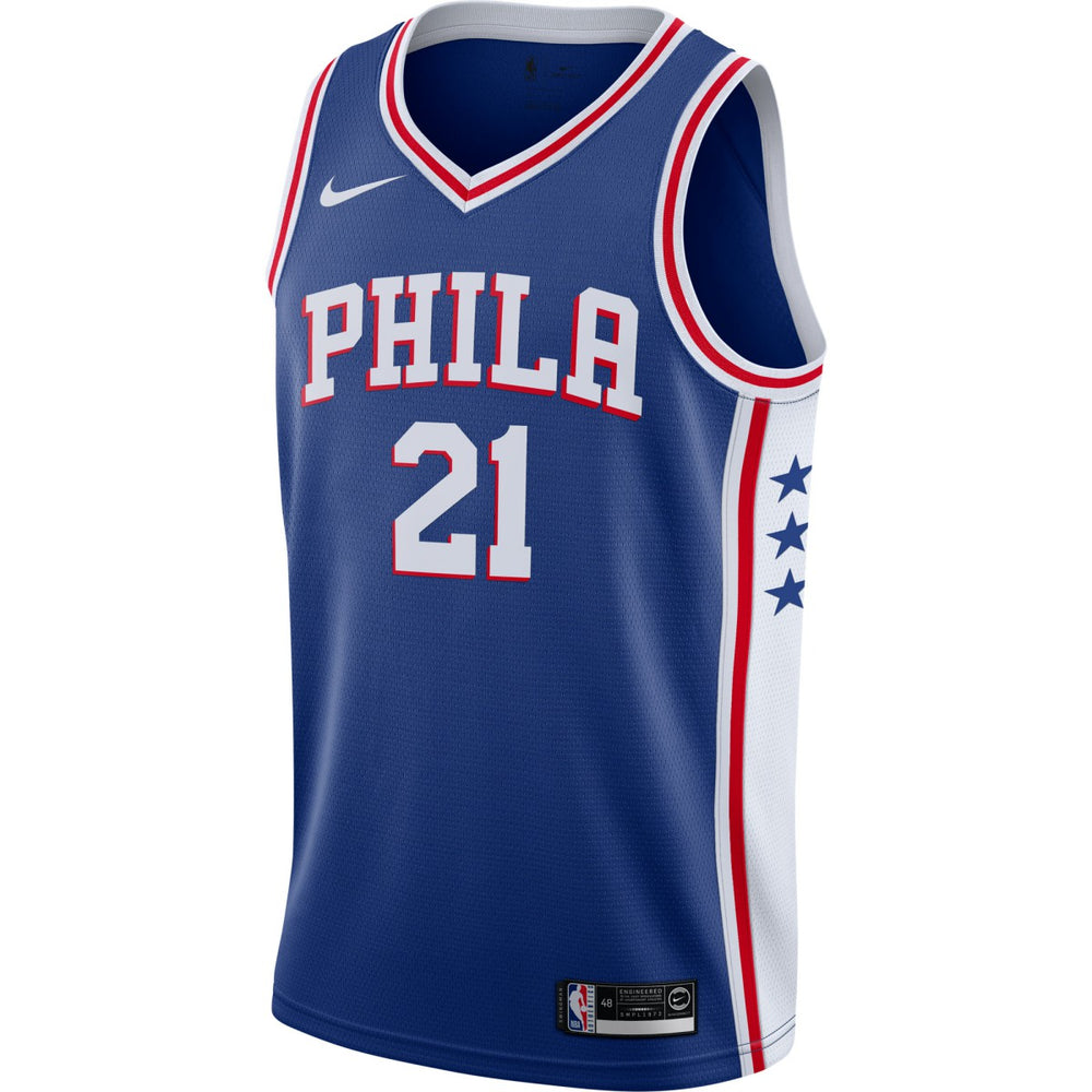 Joel Embiid Philadelphia 76ers 2019/2020 Swingman Jersey - Icon Edition - Royal | Nike online