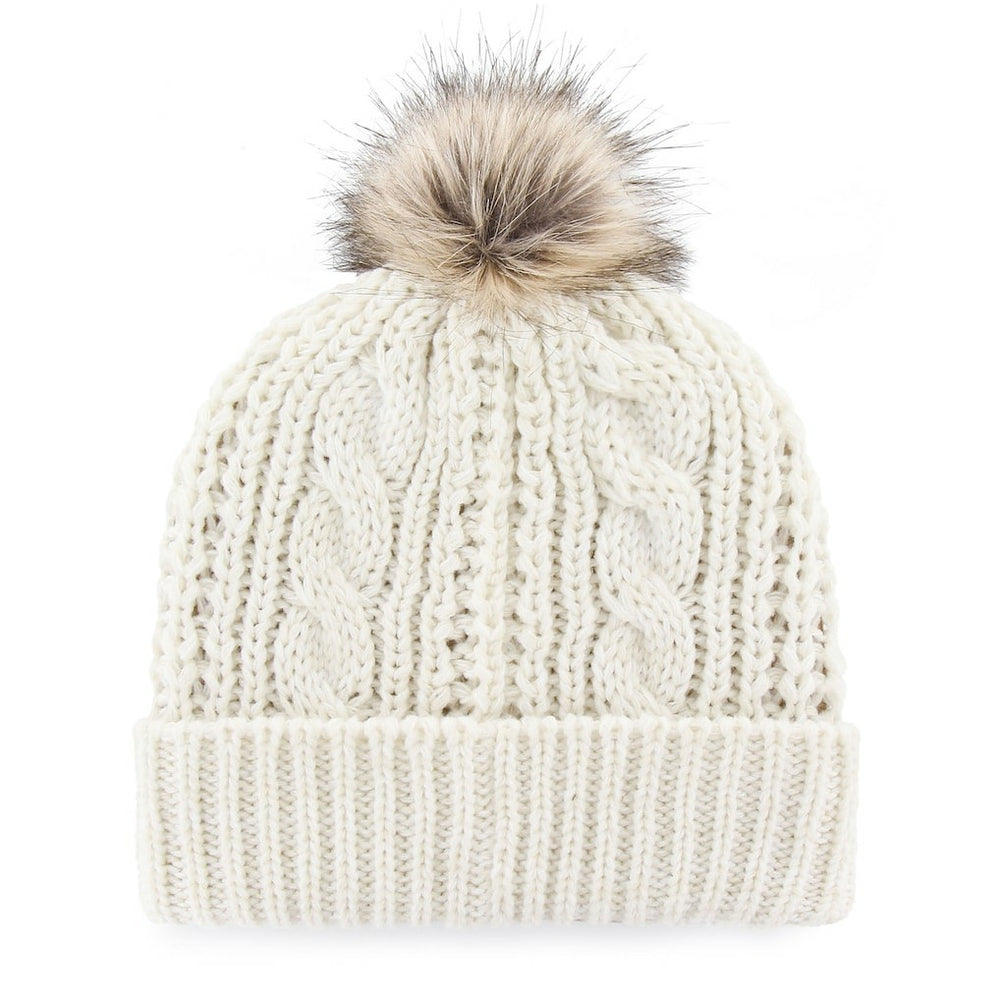 San Francisco 49ers '47 Women's Meeko Cuffed Knit Hat With Pom - White cheap