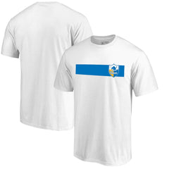 Los Angeles Chargers Vintage Rugby Stripe T-Shirt - White cheap