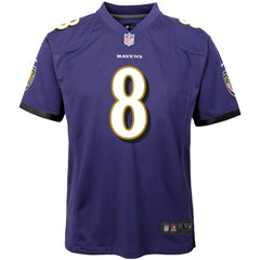 Lamar Jackson Baltimore Ravens Youth Game Jersey - Purple | Nike online
