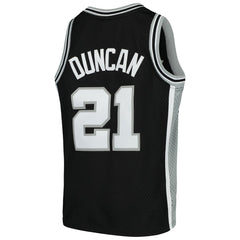 Tim Duncan San Antonio Spurs Youth Swingman Throwback Jersey - Black | Mitchell & Ness shop