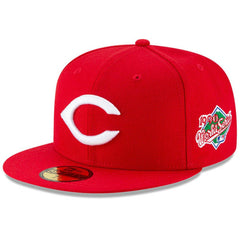 Cincinnati Reds 1990 World Series Wool 59FIFTY Fitted Hat - Red | New Era