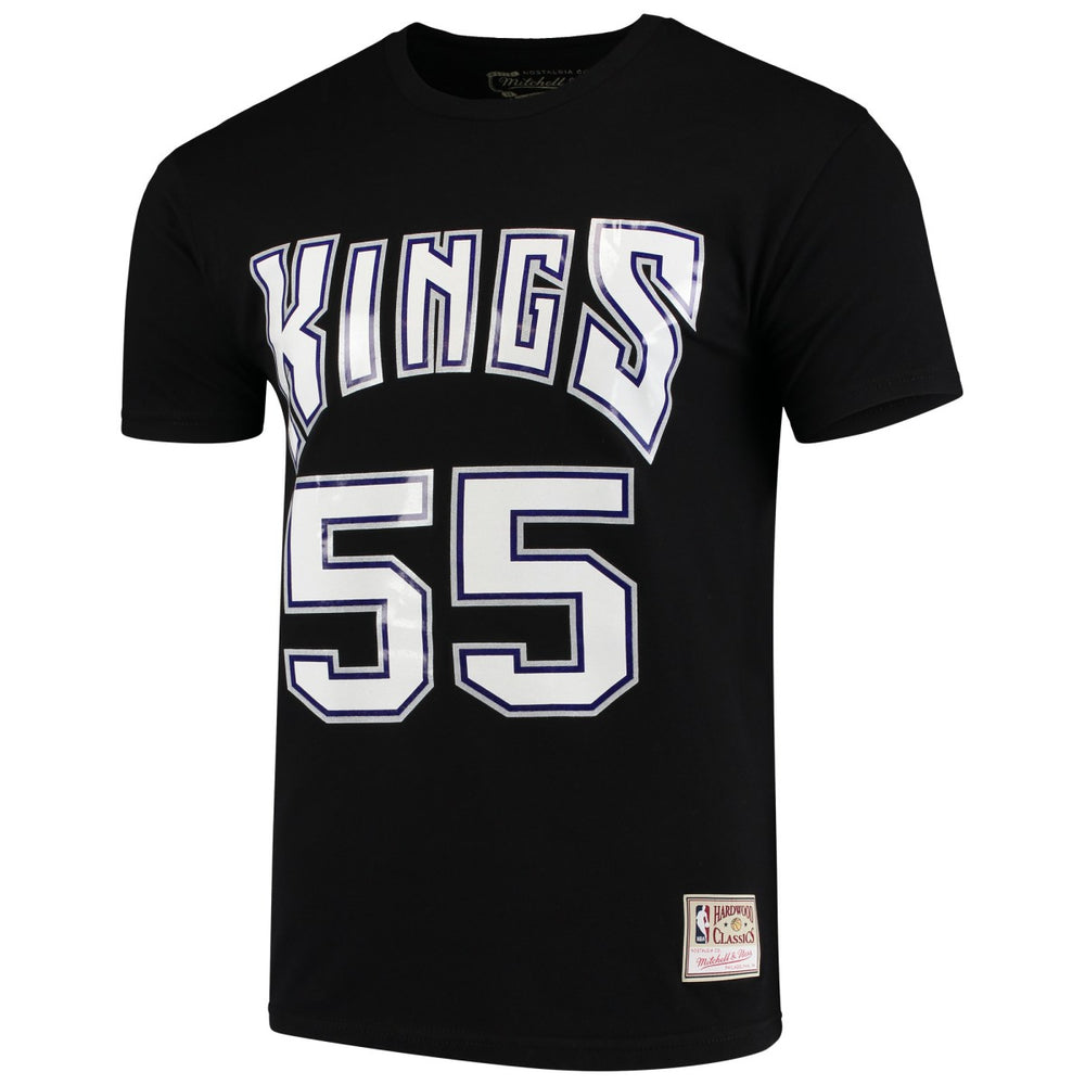Jason Williams Sacramento Kings Hardwood Classics Team Name & Number T-Shirt - Black | Mitchell & Ness cheap