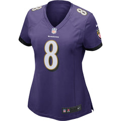 Lamar Jackson Baltimore Ravens Women's Game Player Jersey - Purple | Nike on sale