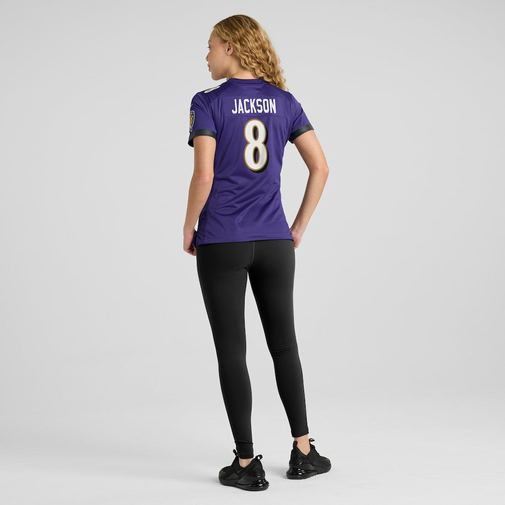 Lamar Jackson Baltimore Ravens Women's Game Player Jersey - Purple | Nike on sale