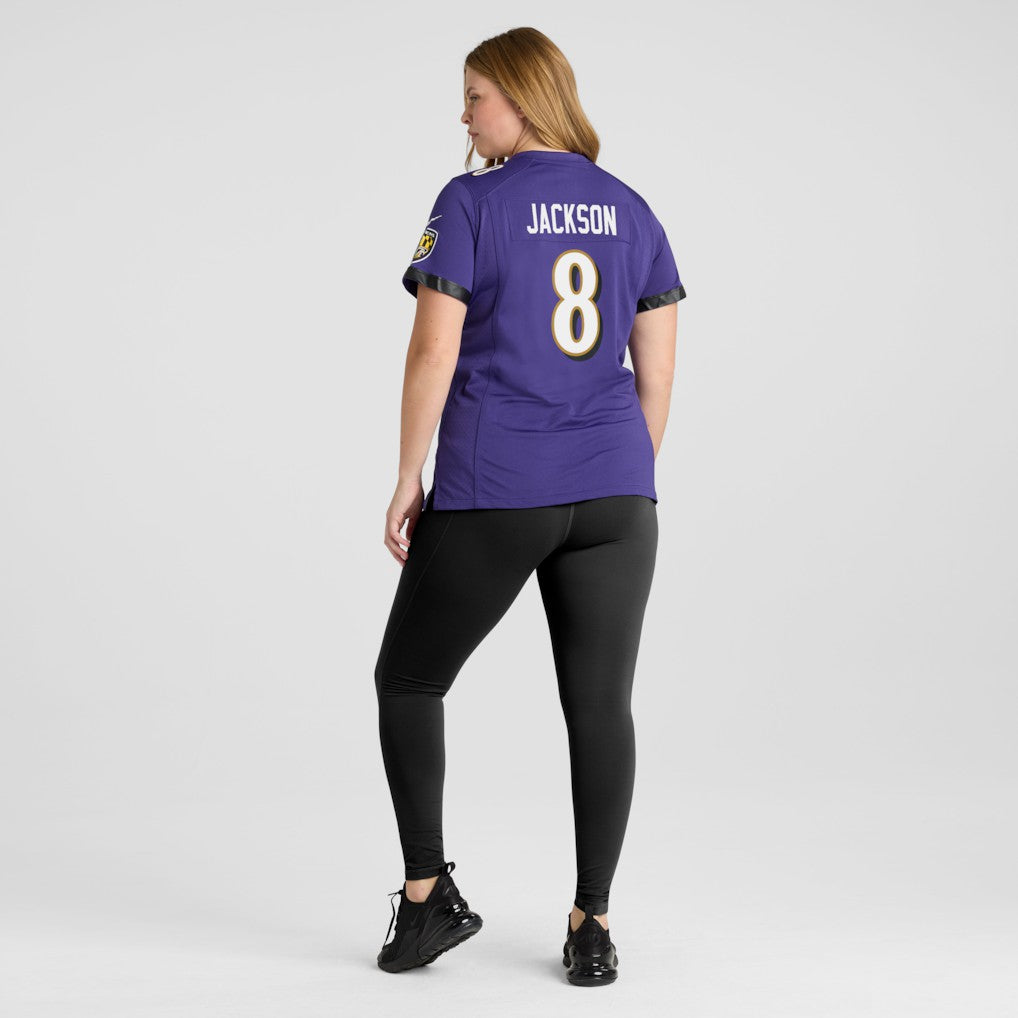 Lamar Jackson Baltimore Ravens Women's Game Player Jersey - Purple | Nike on sale