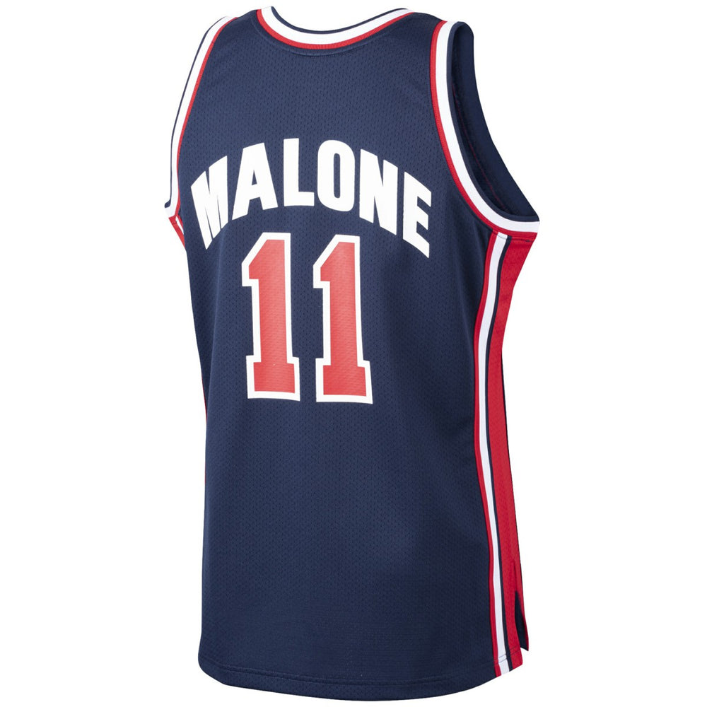 Karl Malone USA Basketball 1992 Dream Team Authentic Jersey - Navy | Mitchell & Ness online