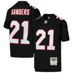 Deion Sanders Atlanta Falcons Youth 1992 Legacy Retired Player Jersey - Black discount
