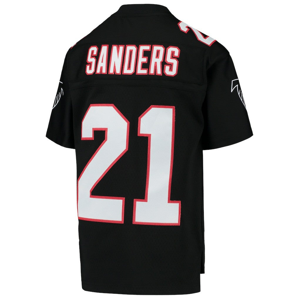 Deion Sanders Atlanta Falcons Youth 1992 Legacy Retired Player Jersey - Black discount