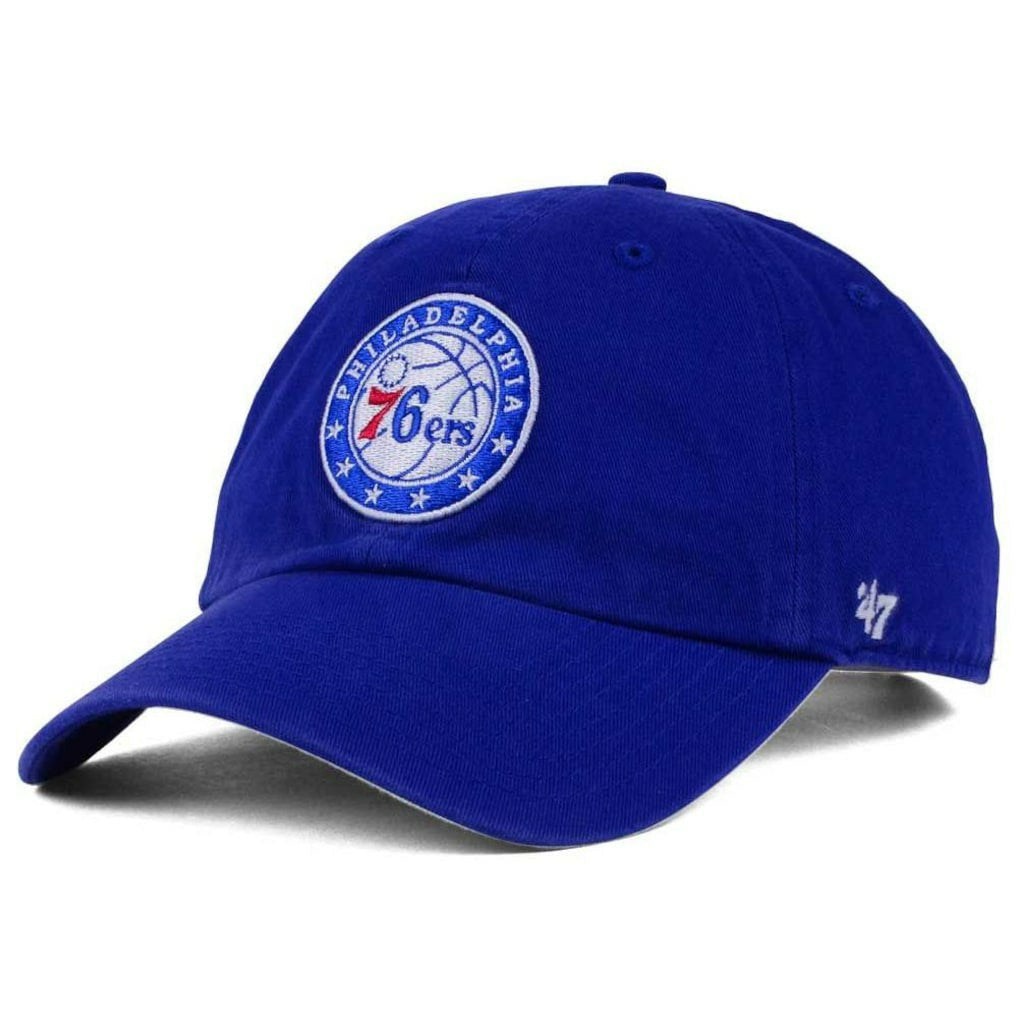 Philadelphia 76ers '47 Core Logo Clean Up Adjustable Hat - Royal | 47 brand cheap